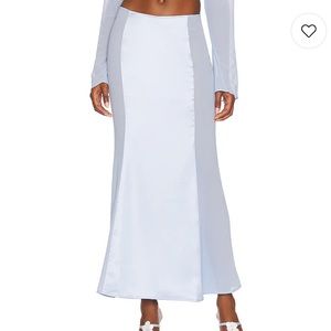 Danielle Guizio Blue Skirt